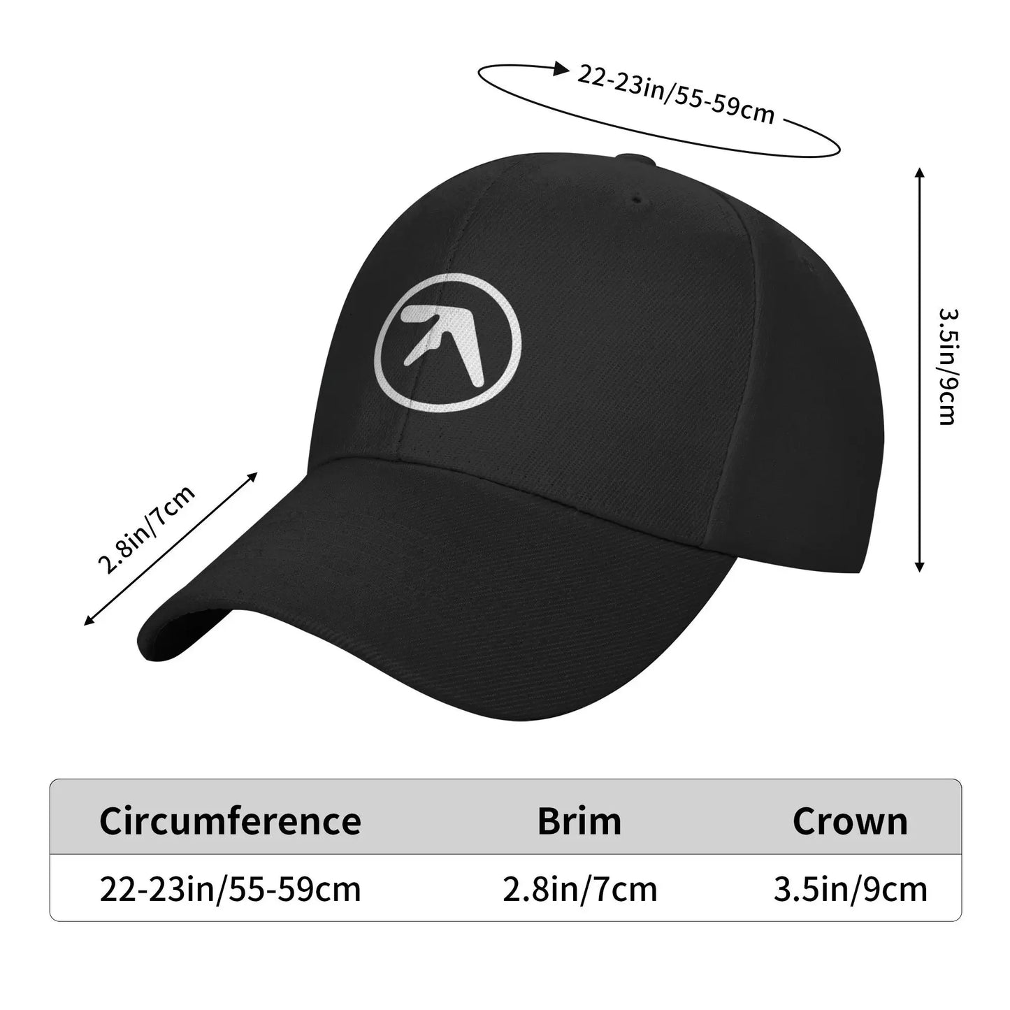 Aphex Twin Y2K Logo Streetwear Baseball Cap
