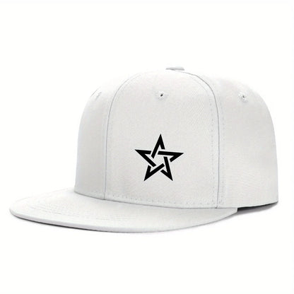 Unisex Flat Brim Fashion Baseball Cap
