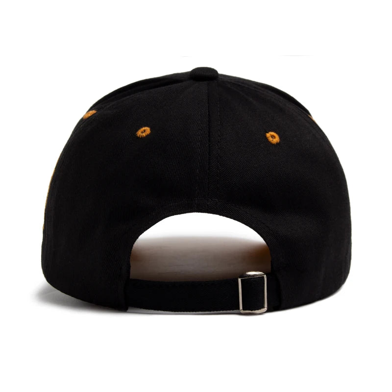 Unisex Letter Embroidered Cotton Baseball Cap