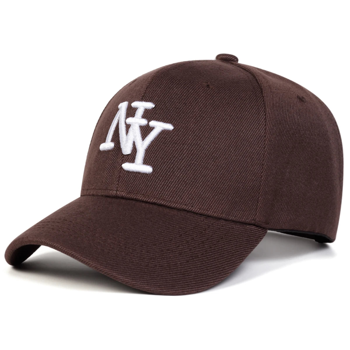 Unisex NY Letter Embroidered Adjustable Baseball Cap