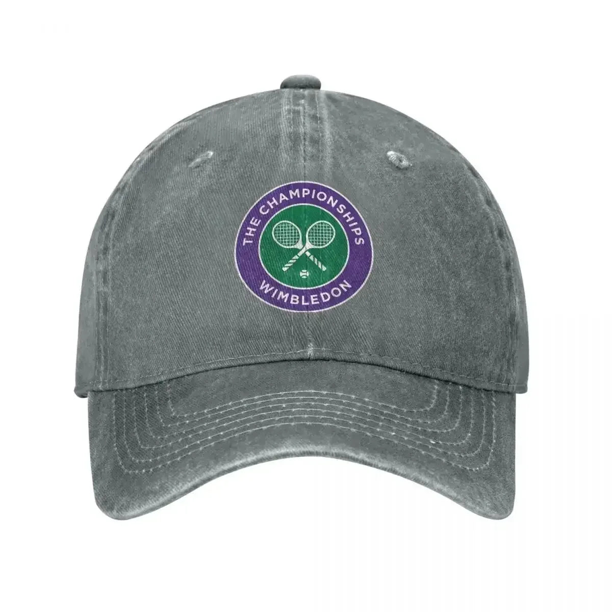 Wimbledon Tennis Badge Vintage Baseball Cap