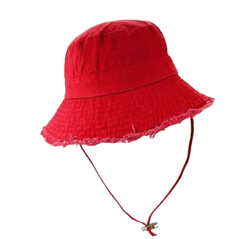Women's Foldable Retro Travel Fisherman Bucket Hat