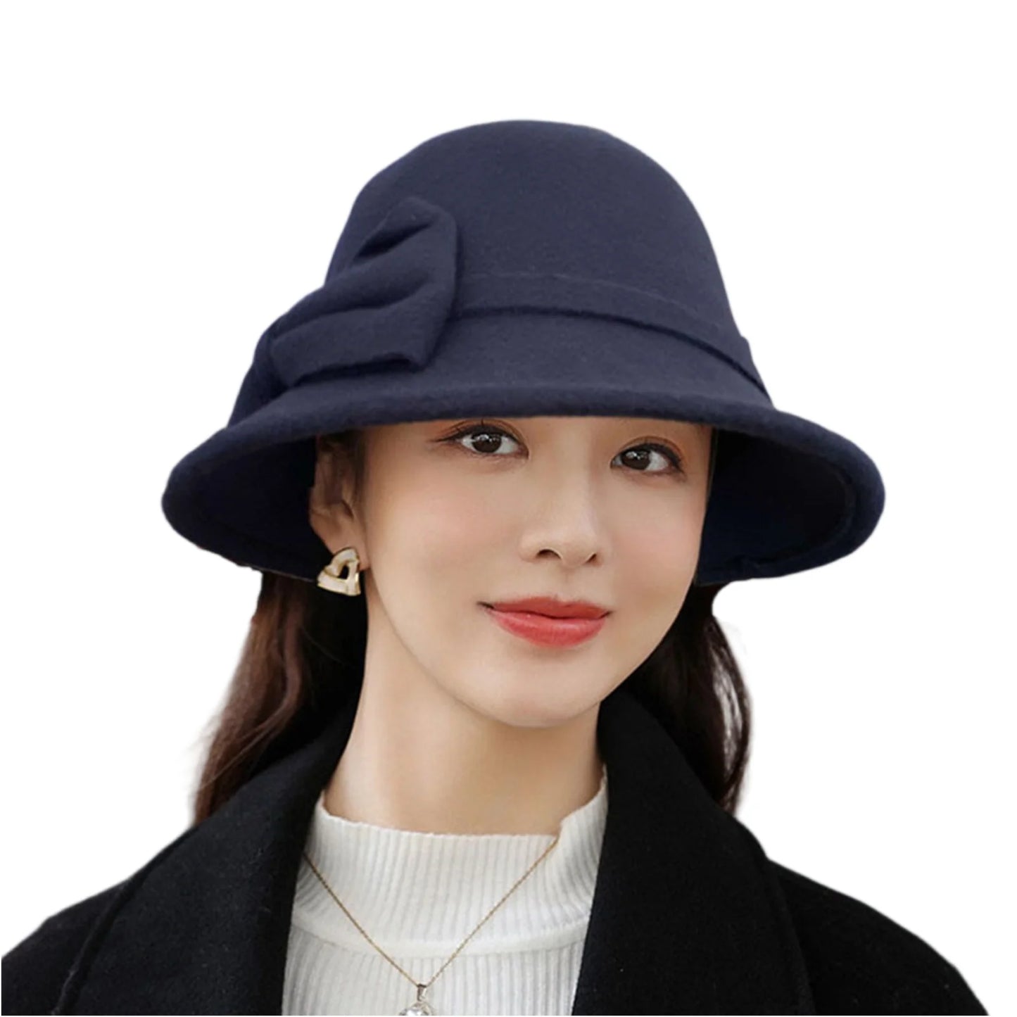 Trendy Vintage British Wool Bucket Hat