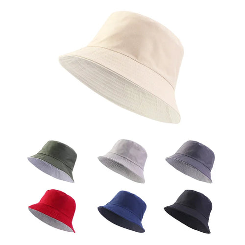 Foldable Solid Outdoor Bucket Hat