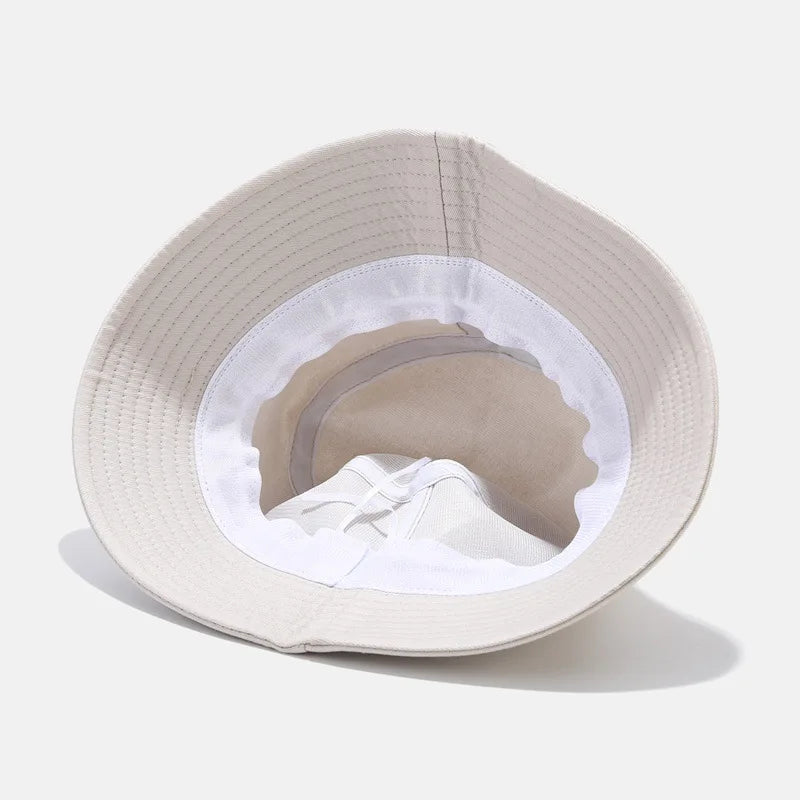 Cute Dinosaur Embroidered Cotton Bucket Hat