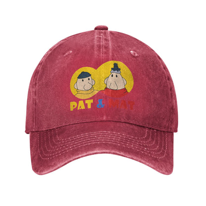 Pat And Mat Vintage Adjustable Snapback Baseball Cap