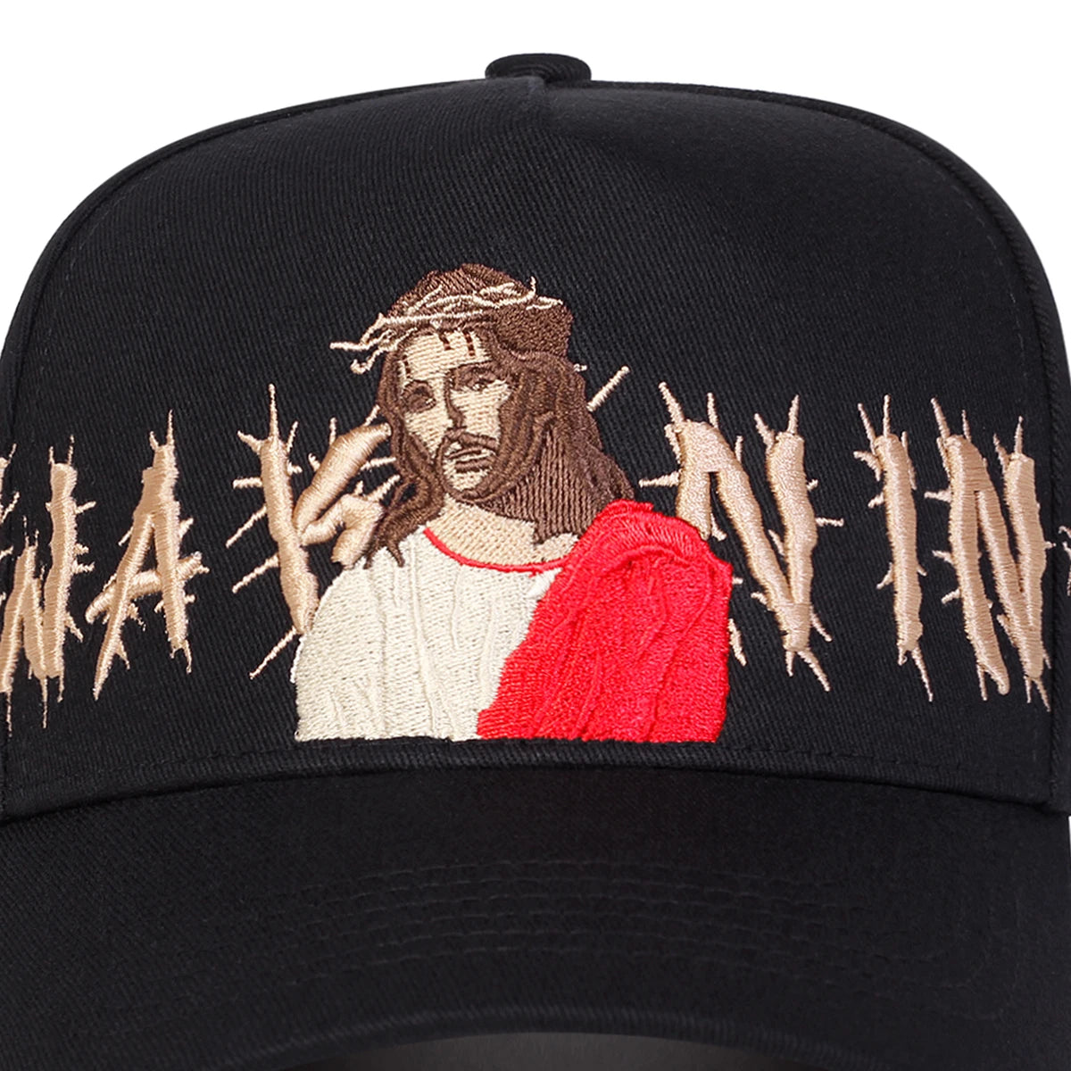 Unisex Personality Embroidery Casual Outdoor Adjustable Baseball Cap
