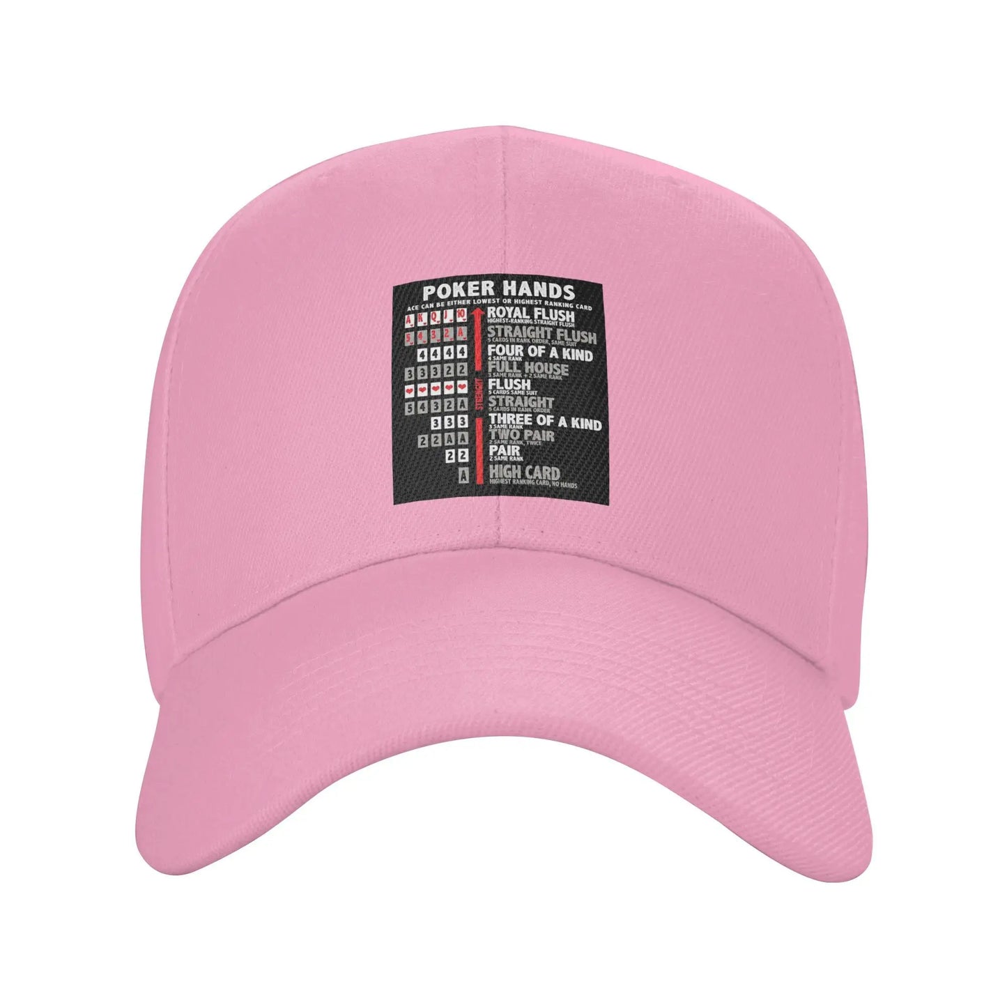 Poker Hands Streetwear Baseball Cap