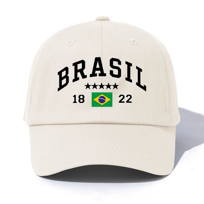 Brasil Print Baseball Cap