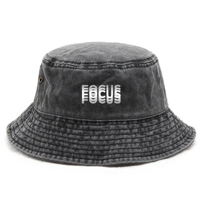 Cotton Washed Bucket Hat Vintage Fishing Hat