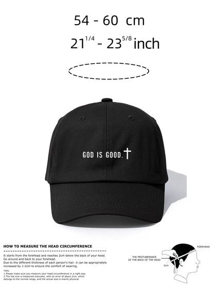 God Is Good Print Baseball Cap