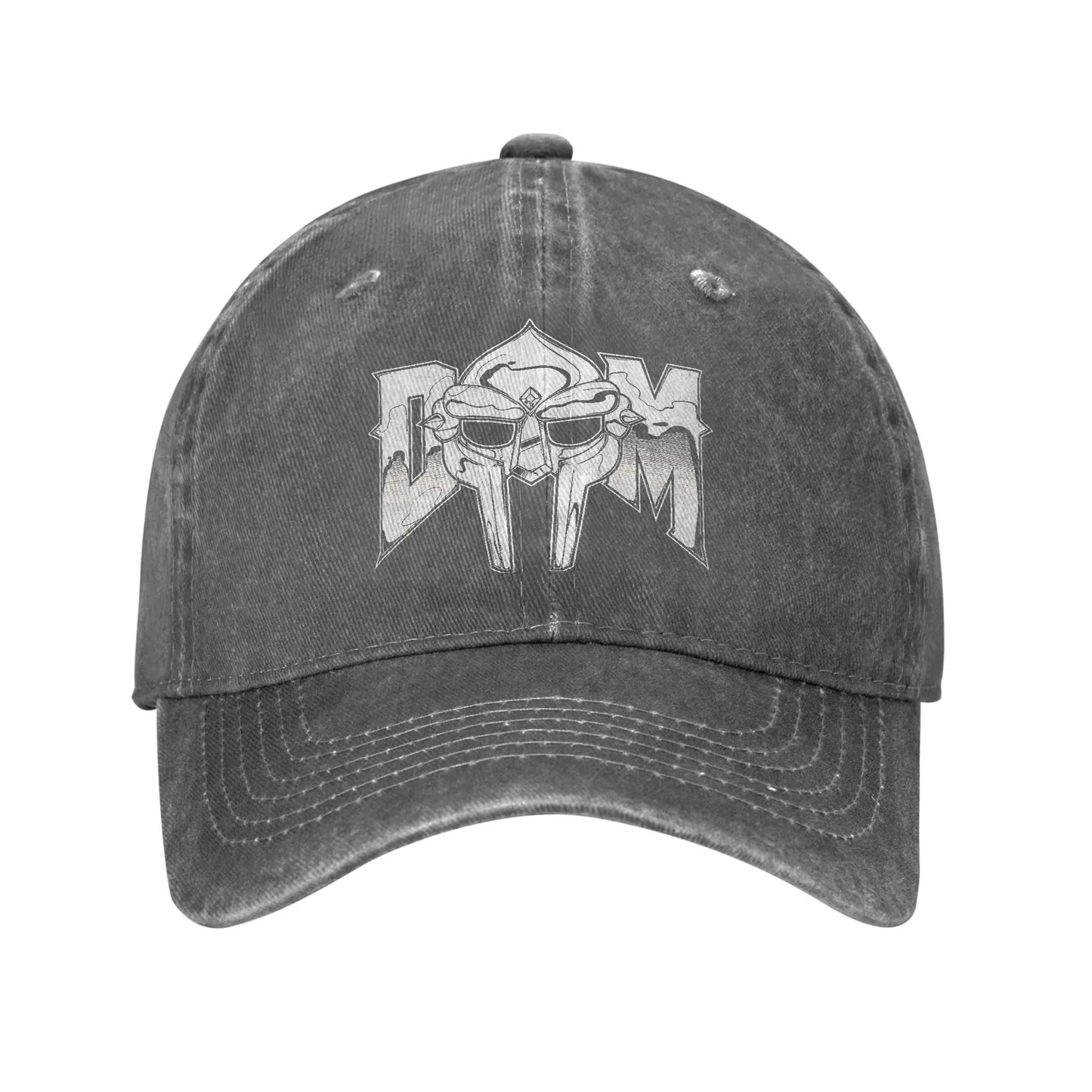 MF Doom Distressed Cotton Streetwear Baseball Cap