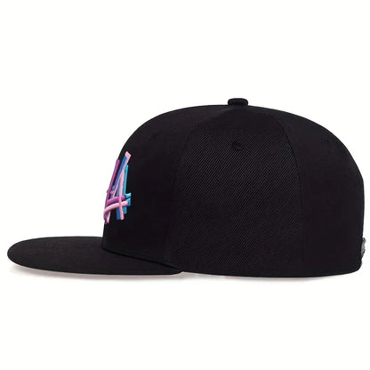 Unisex LA Letter Embroidery Hip-hop Hats