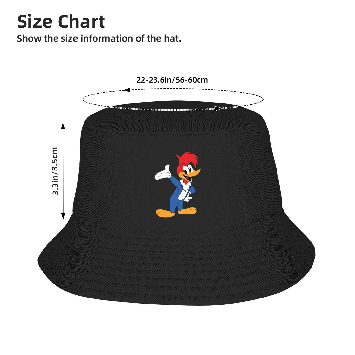 Woody Woodpecker Classic Graphic Outdoor Bucket Hat