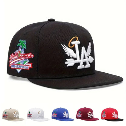 Unisex LA Embroidered Baseball Cap
