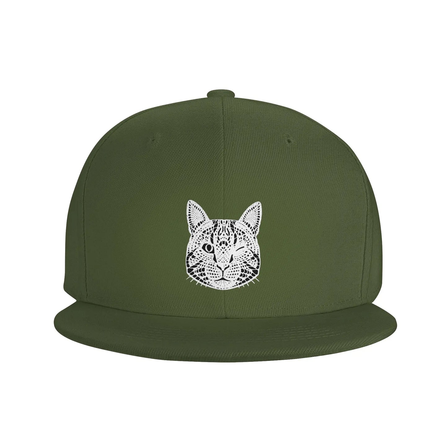 Baby Lasagna Cat Breathable Unisex Snapback Cap