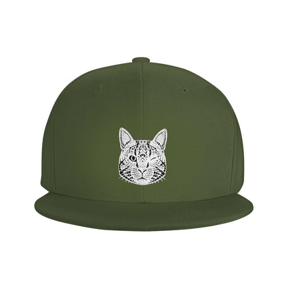 Baby Lasagna Cat Breathable Unisex Snapback Cap