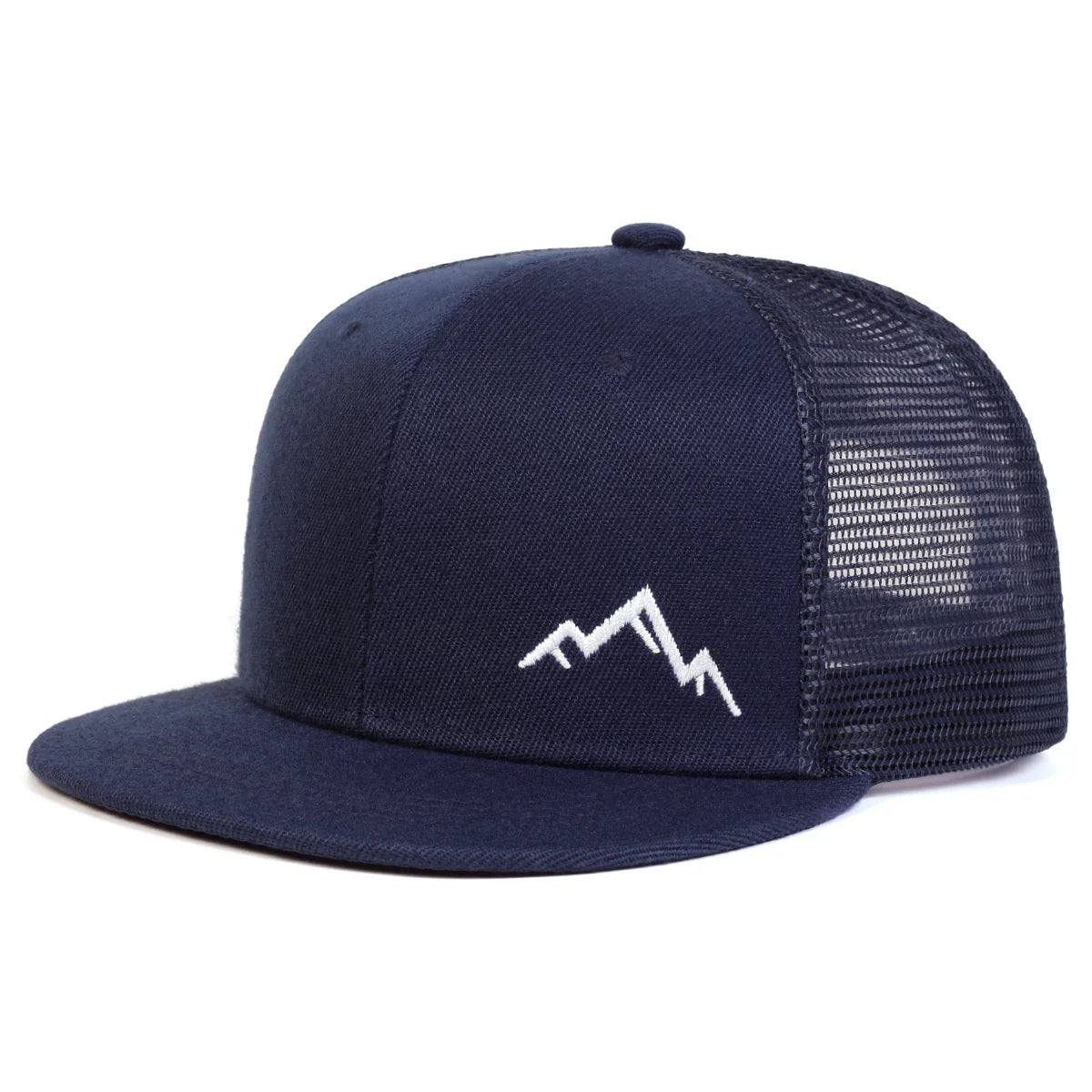 Unisex Mountain Embroidery Hip-hop Net Hats