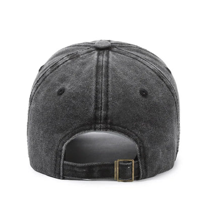 Vintage Washed NYC Big Letter Baseball Cap