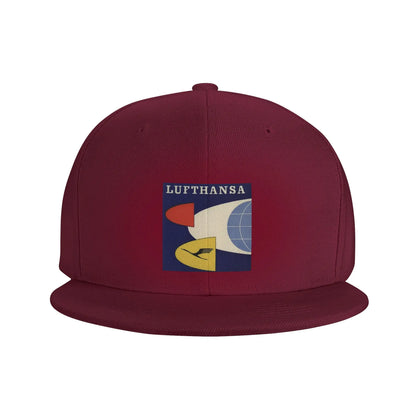 Deutsche Lufthansa Vintage Breathable Unisex Snapback Cap