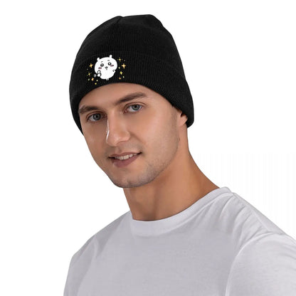 Kawaii Chiikawa Manga Winter Knit Bucket Hat