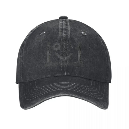 Classic Symbols Of Masonry Freemasonry Baseball Caps