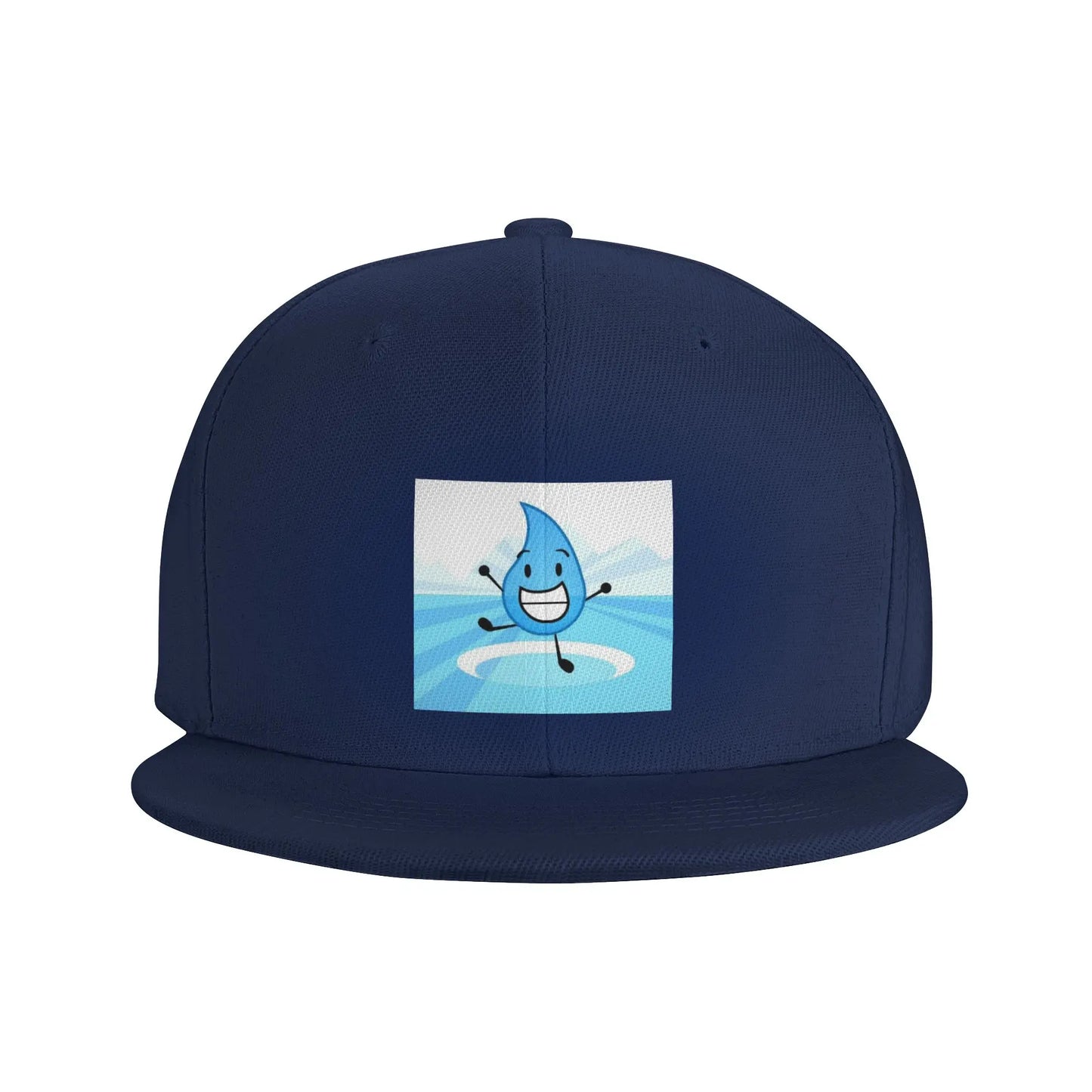 BFDI Teardrop Character Casual Snapback Cap