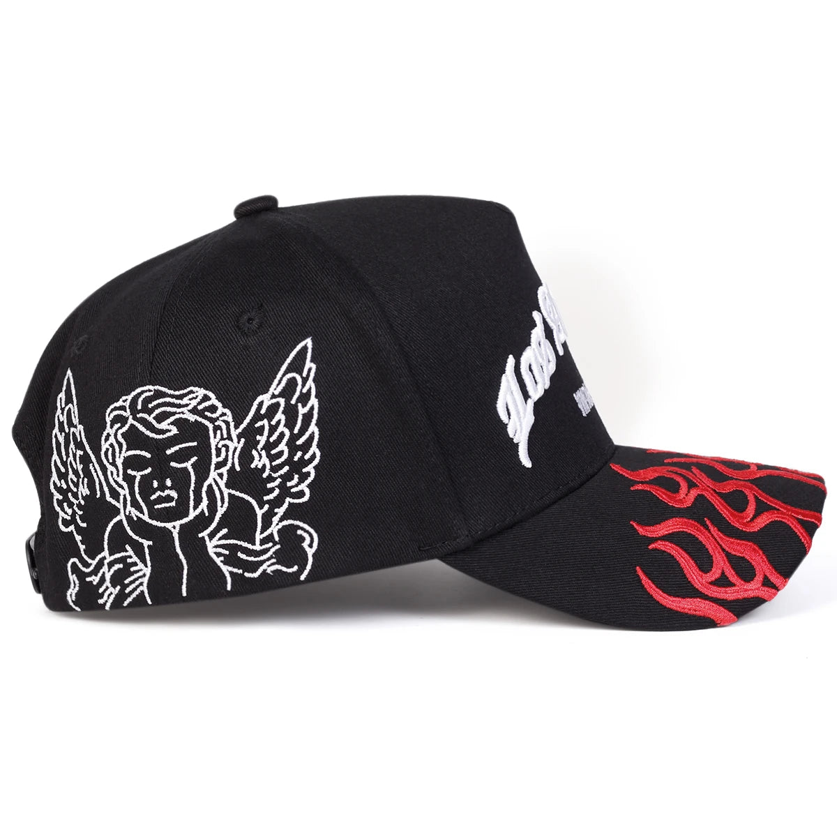 Unisex Los Angeles Flames Embroidered Adjustable Baseball Cap