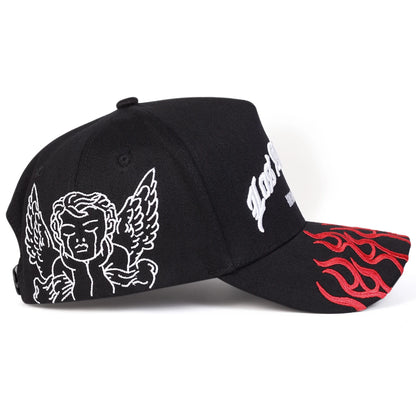 Unisex Los Angeles Flames Embroidered Adjustable Baseball Cap