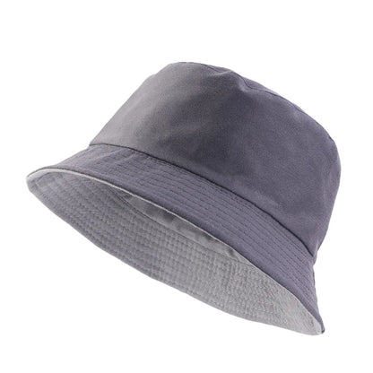 Foldable Solid Outdoor Bucket Hat