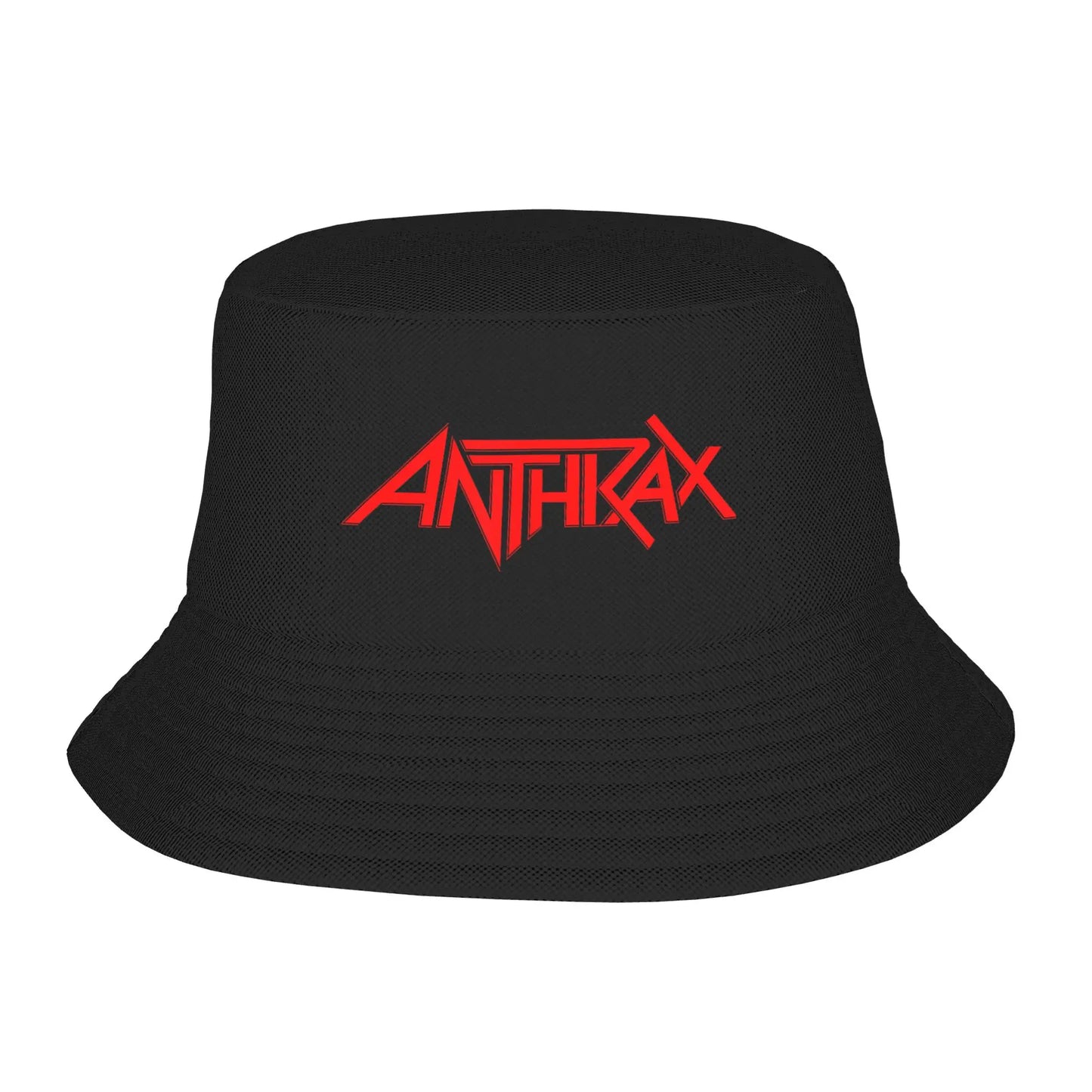 Anthrax Red Logo Breathable Outdoor Bucket Hat