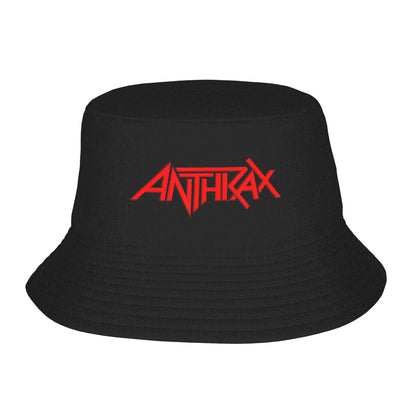 Anthrax Red Logo Breathable Outdoor Bucket Hat
