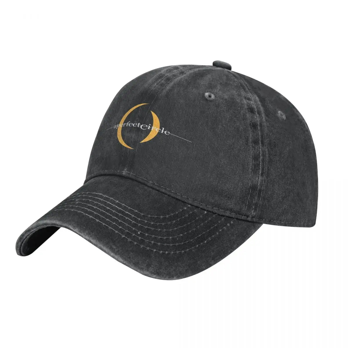 A Perfect Circle Distressed Washed Baseball Cap