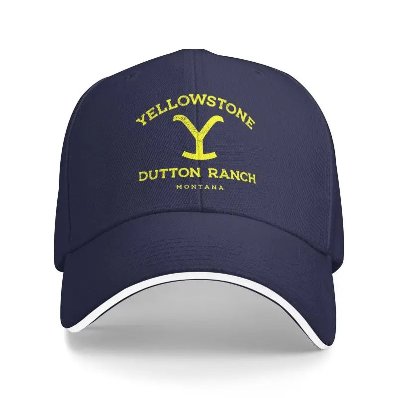 Yellowstone Dutton Ranch Graphic Baseball Cap