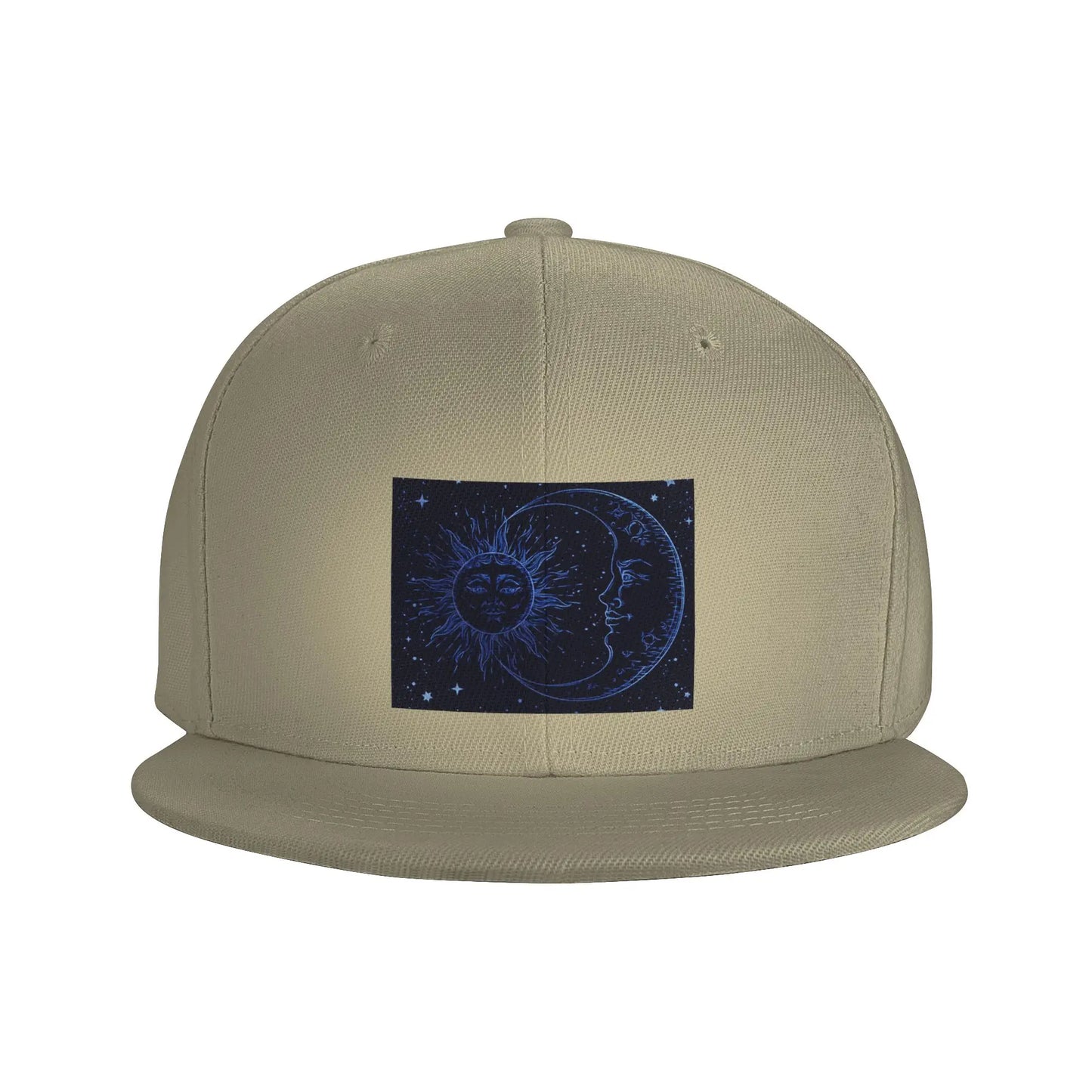 Celestial Mystic Sun Moon Snapback Cap