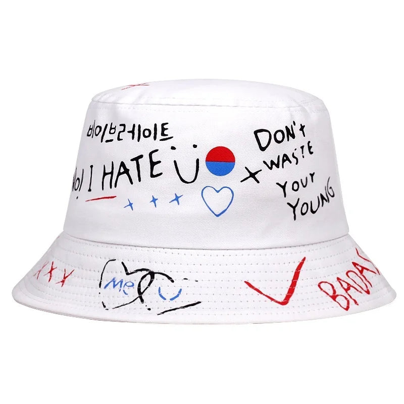Unisex Summer Cotton Bucket Hat – Casual Travel Cap