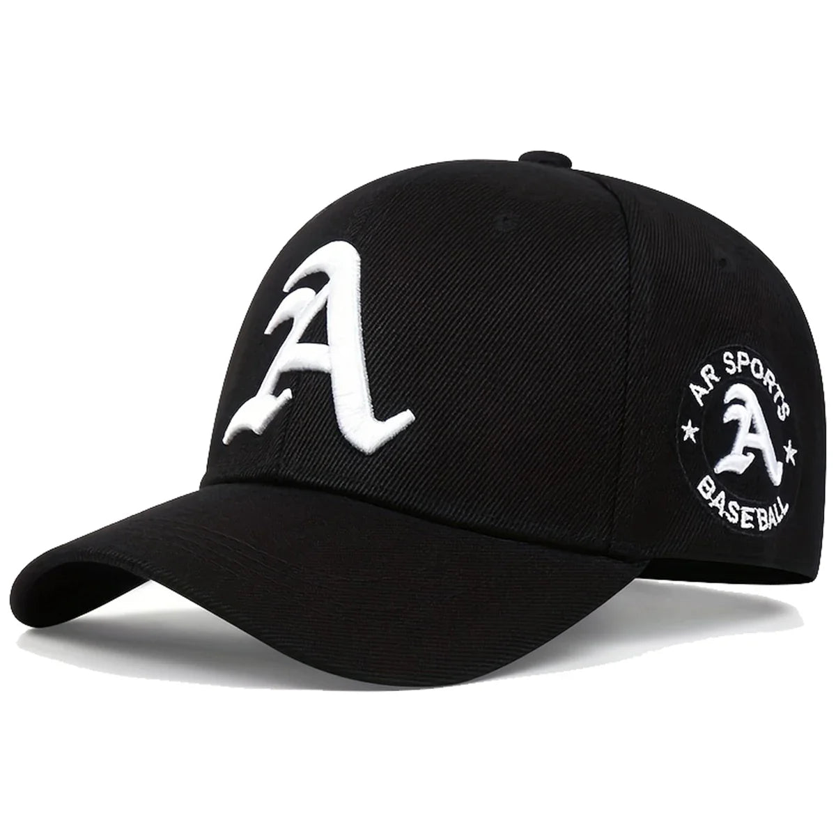 Unisex A Letter Embroidery Baseball Cap