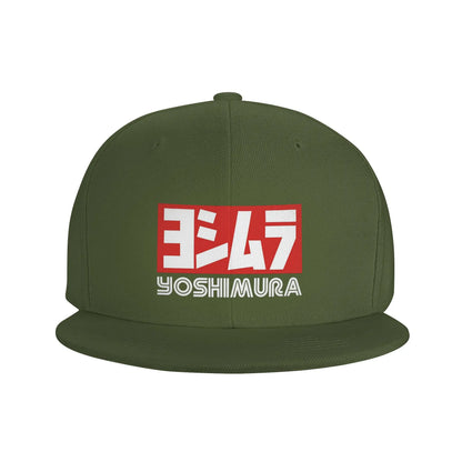 Yoshimura Motorcycle Racing Streetwear Snapback Cap