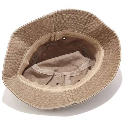 Vintage Washed Denim Bucket Hat