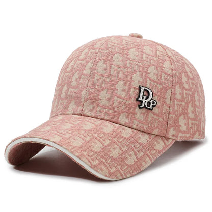 Unisex Full Print Letter Baseball Cap