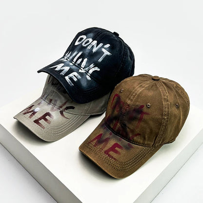 New Unisex American Style Graffiti Letters Baseball Hats