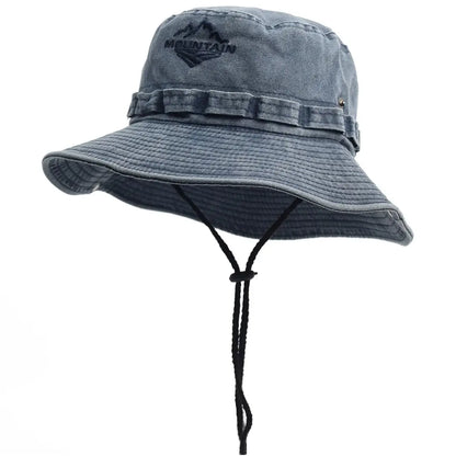 Four Season Solid Cotton Unisex Bucket Hat