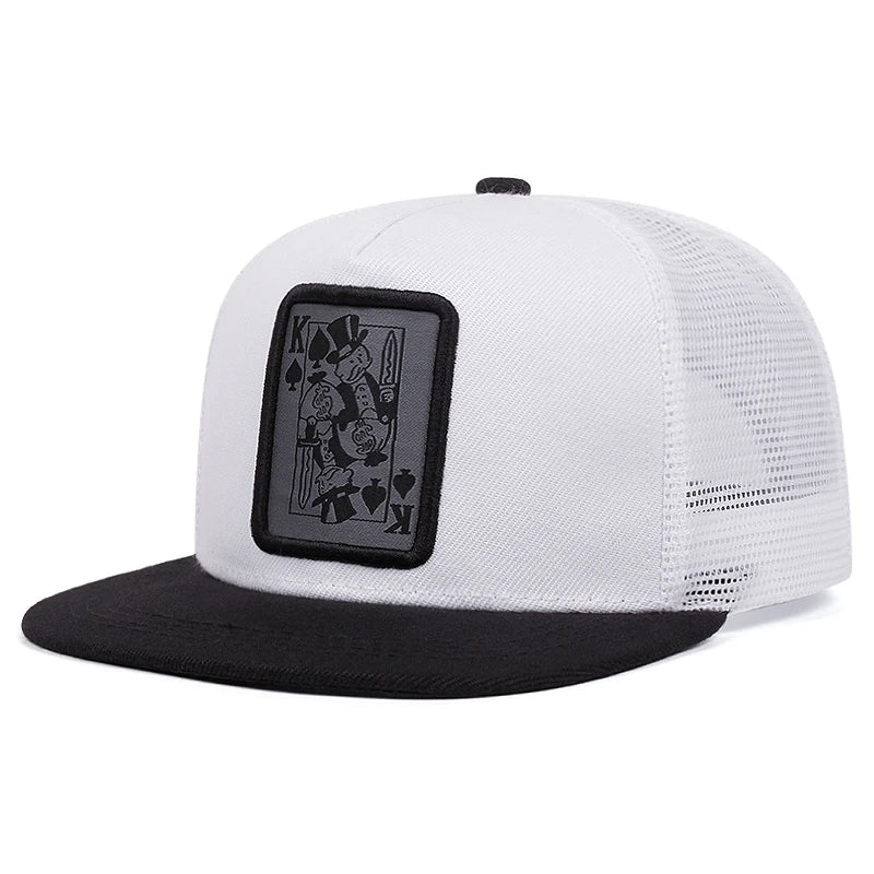 Playing Card Snapback Cap