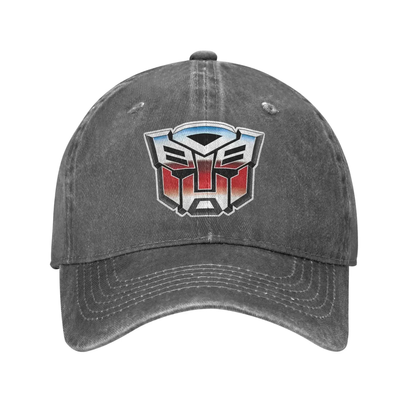 Autobots Big Face Distressed Washed Baseball Cap