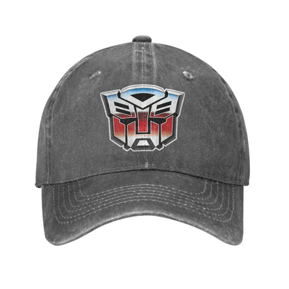 Autobots Big Face Distressed Washed Baseball Cap