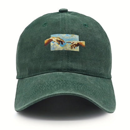 Unisex Vintage Printed Baseball Cap