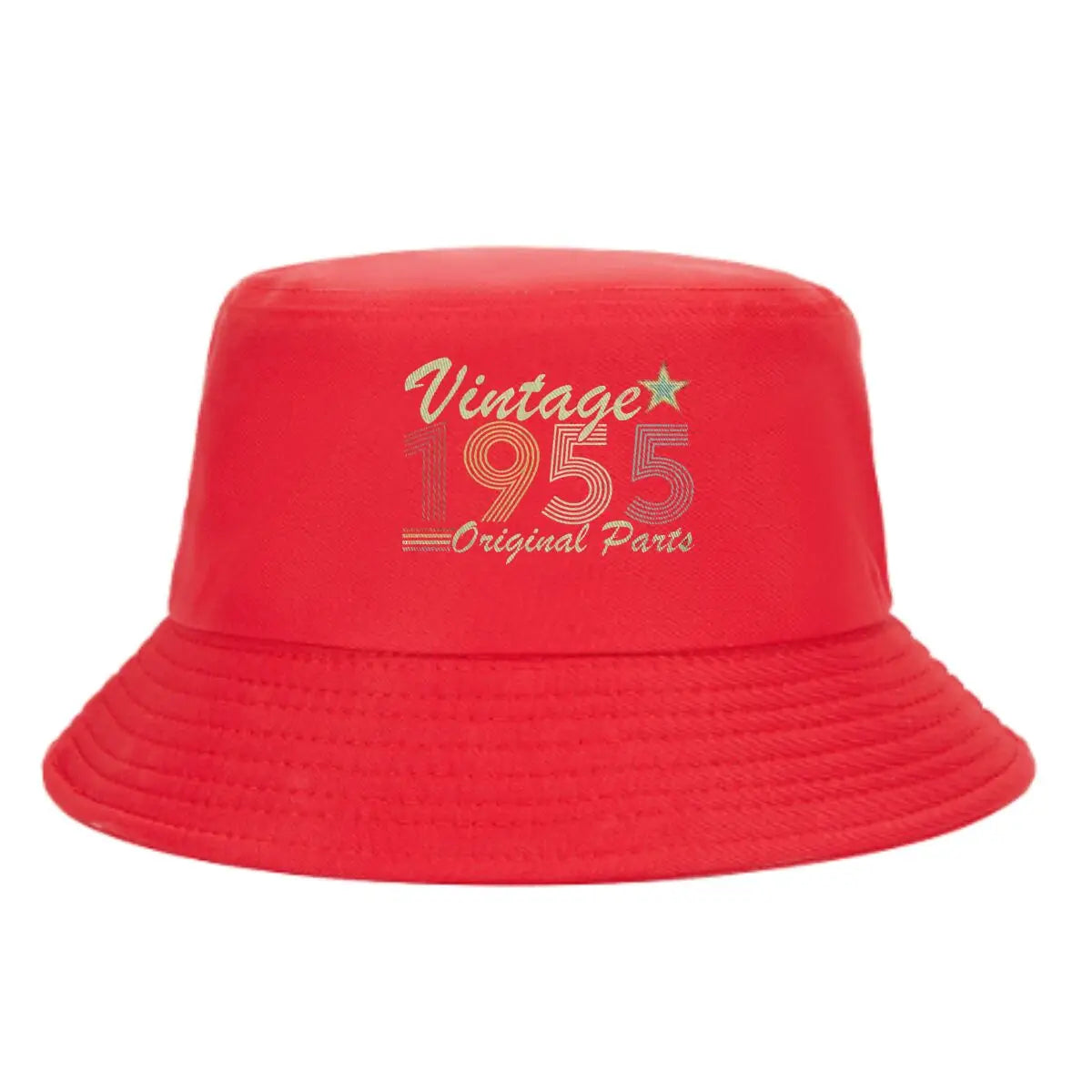 Vintage 1955 Original Parts Retro Bucket Hat