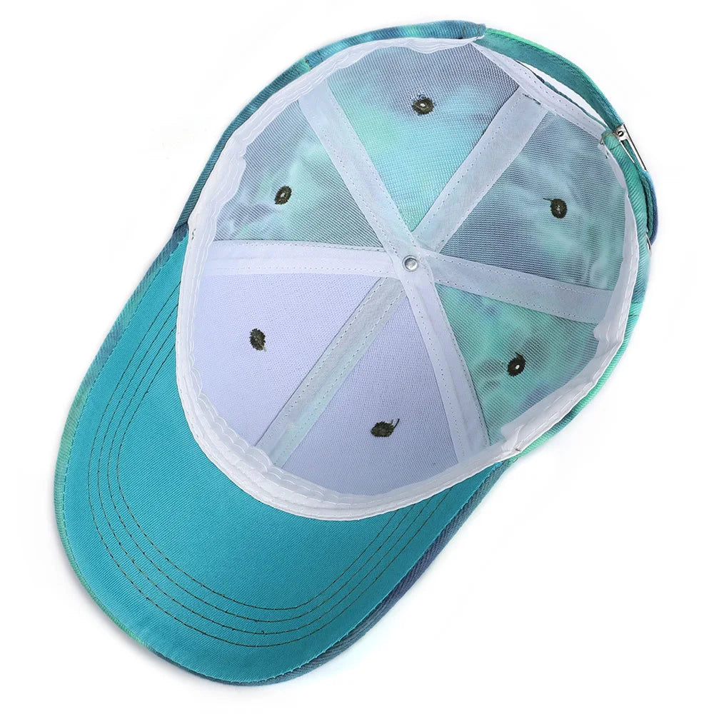 Tie Dye Unisex Baseball Cap