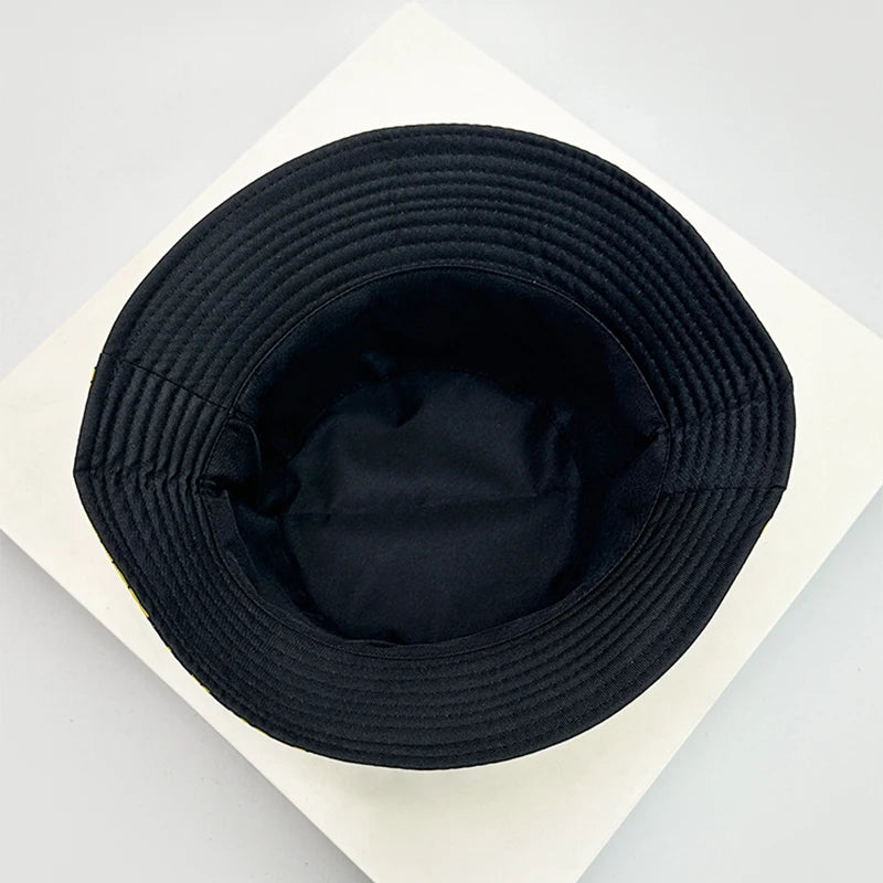 Yellow Duck Reversible Cartoon Bucket Hat