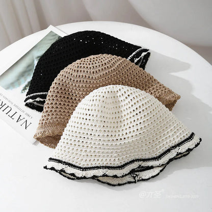 Women’s Short Brim Sunshade Bucket Hat